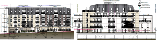 Immeuble collectif résidentiel - Viroflay